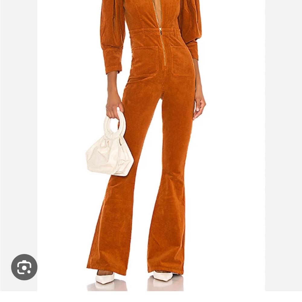 WeWoreWhat Rust Jumpsuit - Picture 2 of 11